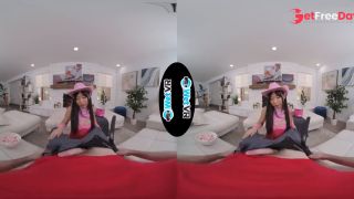 Horny Asian Cowgirl gets Vr Fucked on Halloween-5