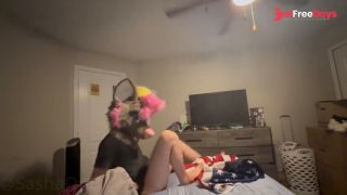 VIDEO SOLD Furry Wolf Boyfriend found your flag porn and came to help you indulge-9