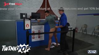Muscular Hottie Dante Colle gets His Tight Ass Drilled by Hot Agent Jackson T...-1