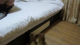 online clip 9 M106 - Hard Caning On Bed - Unruly Lea on fetish porn chastity fetish-1
