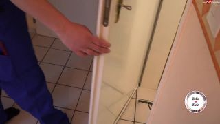 Horny young girl fucked by plumber-1