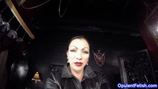 Cheyenne's Leather HandGag Showdown! Humiliation Heaven-3