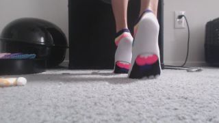 M@nyV1ds - PrincessCica - Modeling Cute Colorful Ankle Socks-6