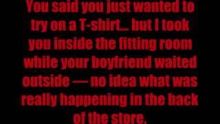 Pure Taboo Cheating Public fitting room quickie -0