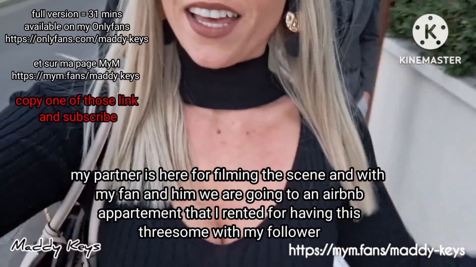 Maddy Keys French Amateur Slut Has Sex With Friends And Strangers.