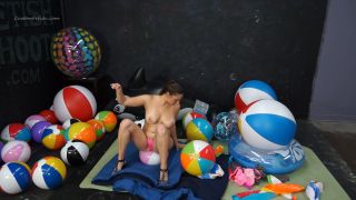 Custom Fetish - Melanie Destroys Friends Inflatables - Fetish-2