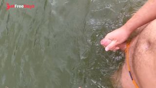 Public cum in a lake-5
