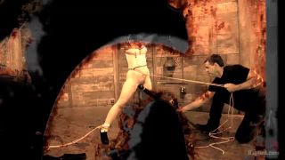 Sadie Kennedy 18 Year Old Redhead Slut Fucked Silly in Tight Bondage (BDSM porn)-1