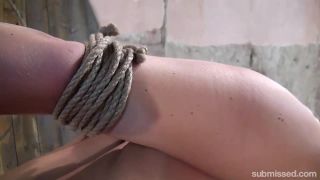 Blanche Hogtied Hard, Rope-Grabbed, and Tit-Grabbed-7