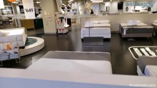 MyFreeCams Webcams Video presents Girl BRITKITTY in Public flashing in IKEA webcam -2