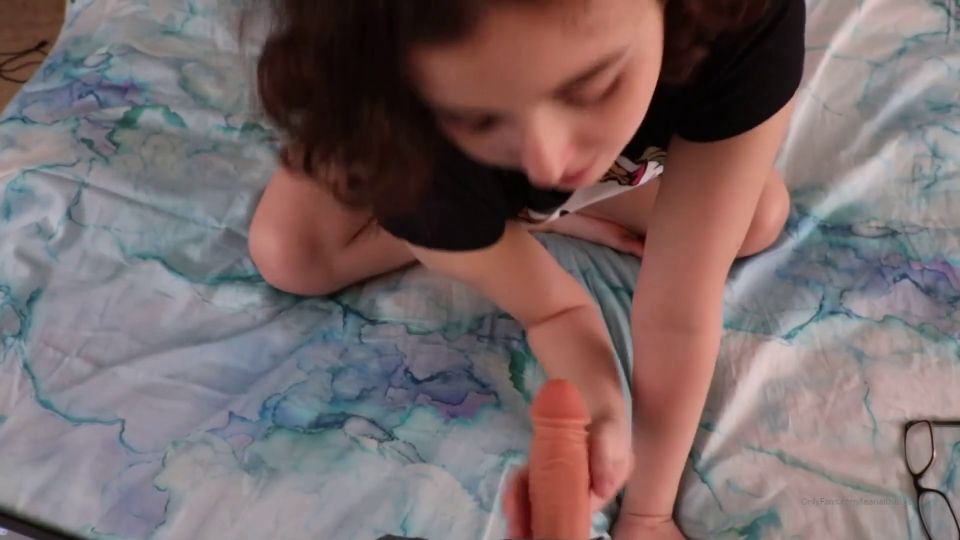 Leana Lovings - Step Bro Interrupts My Gaming Session (Blowjob porn)