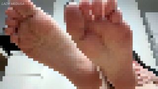 adult clip 27 Ladymedusa – Pixel Feet Joi With Sock Removal For Losers Ripoff Foot Humiliation, licking fetish on fetish porn -5