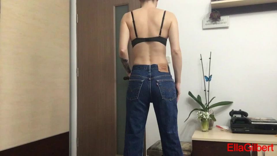 xxx video 47 EllaGilbert - All inside my Levis  | levis | solo female 