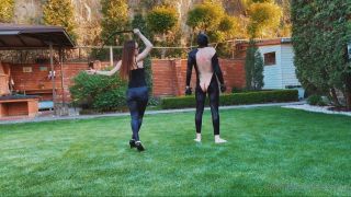 Goddess Naama - Outdoor Obedience Training 1080P - Female domination-9