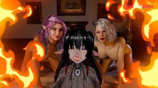 Fucked two hotties and cum all over them-9