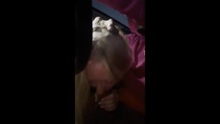 DwayneFoxxx - CAR BlowJob Blonde Cutie DeepThroats cock the WHOLE ride - Blonde-6