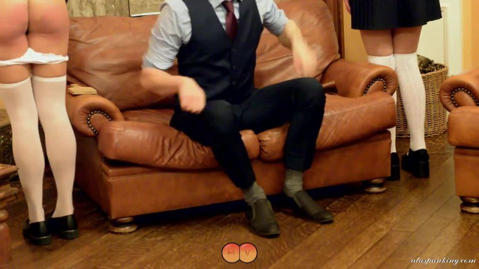 video 8 bdsm machine bondage OTK Spanking for Schoolgirls Annie & Pips, bdsm on bdsm porn