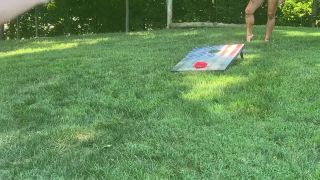 ErikaSwingz - Strip CornHole When Strangers Show U - Public nudity-3