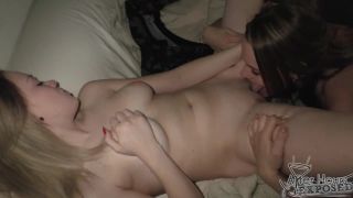 Becky Berry & Tasha  Pussy Licking Beautiful Real Life Sisters With Closeups Of The Action-0