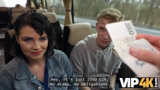 Charlie Dean - VIP4K. Pretty big titted lady is fucking in the bus-2