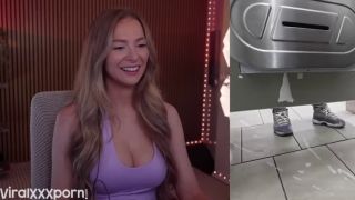 Bebahan  blonde Bebahan Reacting to Dirty Clips in Live Stream Video-2