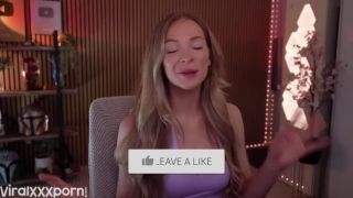 Bebahan  blonde Bebahan Reacting to Dirty Clips in Live Stream Video-9