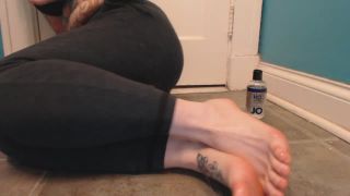 Syren Cove - Lubed Footjob Sex Clip Video Porn Download Mp4-0