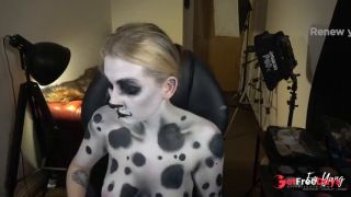 [GetFreeDays.com] Dalmatian Puppy Girl Body-Paint Nude Timelapse Adult Video April 2023-8