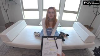 [POVD] Gracey Fox Dildo Tease Casting [07.18.25] [1080p]-1