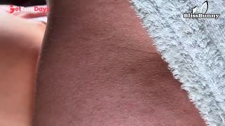 my teacher rubs his dick against my wet pussy right on the desk close up-4