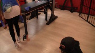 Cock torture and destroyed asshole by a dildo of Goddess...-8