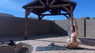 Femdom porn Goddess Adina aka god.isadina - 12-23-2024 OnlyFans Video - Yoga in the sun in December is an underrated luxury video Goddess Adina-1