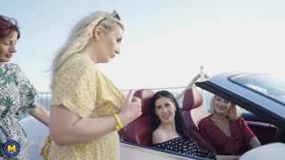 Etty Luxxx, Sandy Big Boobs, Sper Marie, Xanthia - Four Lesbian MILFs lick wachothers pussy under the sun - Mature.nl, Mature.eu (FullHD 2021)-1