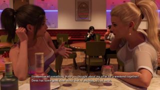 Cartoon She Caught Her Friend Fucking In The Bathroom, Got Horny And She Masturbated-9