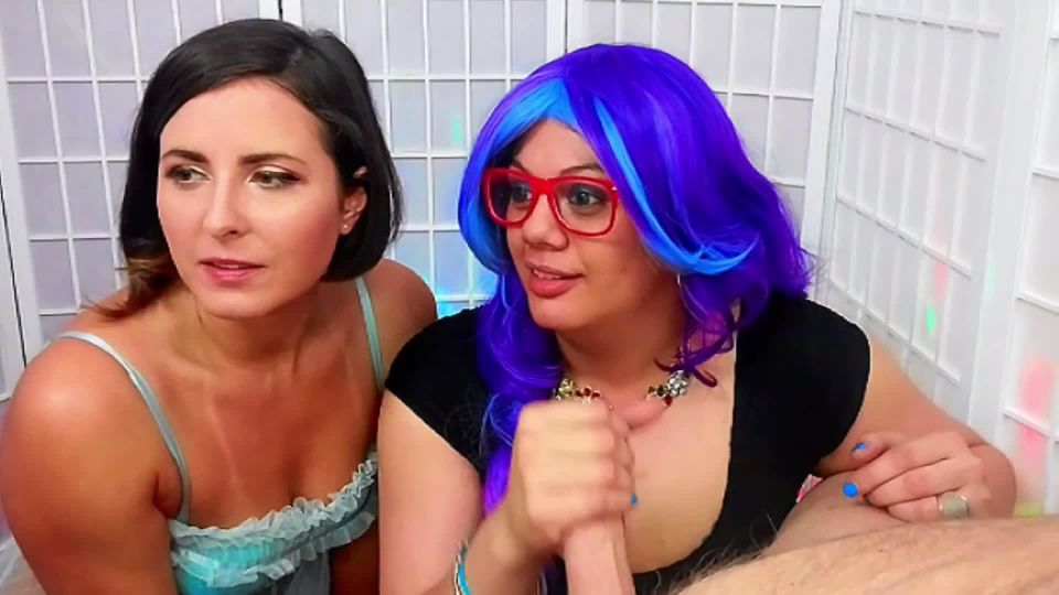 adult xxx video 22 femdom forced sissy Double Blowjob With My Latina Crush 1080 HD –, blowjob on blowjob porn