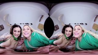 xxx video clip 47 St Patricks Awesome Foursome : Billie Star, Lola Myluv, Natalie Cherie [CzechVR] (FullHD 1080p) - fetish - fetish porn feet fetish slave-4