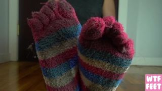 online adult clip 16 WTFfeet – Clean My Filthy Toe Socks 1280×720 HD - sock smelling - feet porn britney amber foot fetish-8