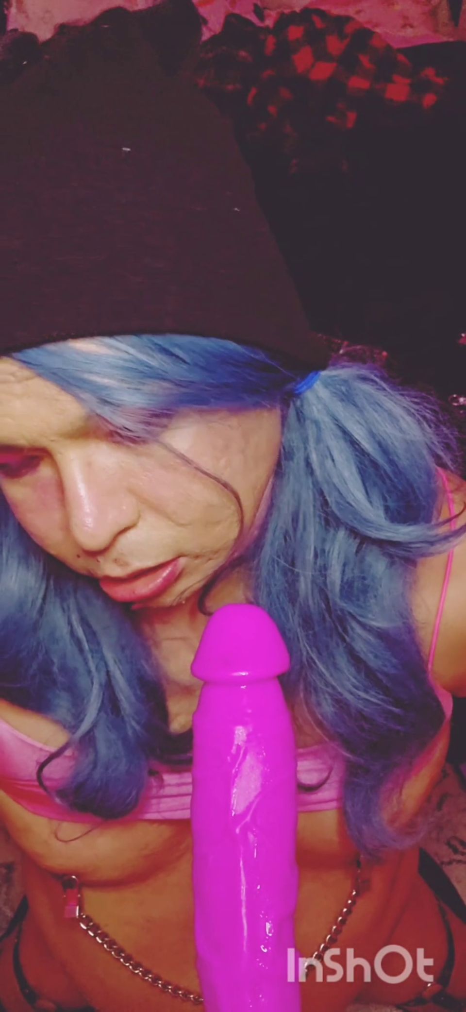 Leilah Camus Handcuffed Sissy Deepthroat Blowjob SD