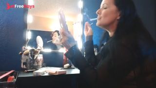 [GetFreeDays.com] Dangling Long Virginia Slims 120 Cigarette Doing Makeup Smoking Hands Free Porn Video December 2022-4