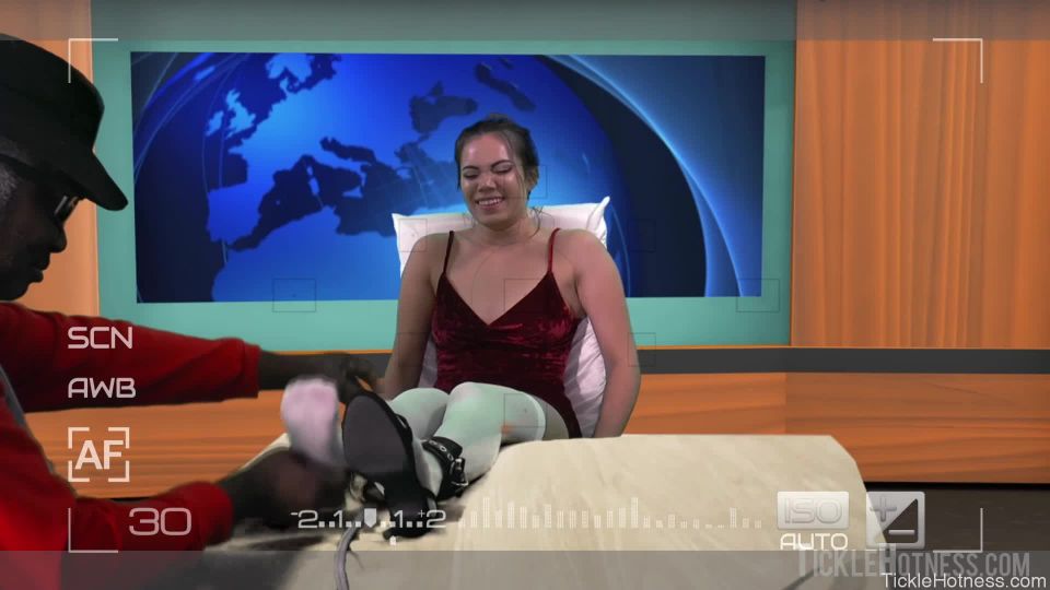 ShyAndWildTickling Ticklish Fetish Reporter 1 Part 1(Fetish porn)