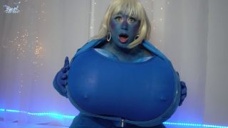 Lulublue - Blueberry Bubblegum Cosplay Expansion Body Inflation - Handpicked Jerk - Off Instruction - Sensual domination-5