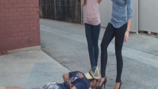 adult xxx clip 25 MiamiMeanGirls – Princess Heidi, Princess Mia – Kick Me for a Dollar on pussy licking pornhub fetish-6