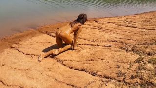 My Wife SexyDreamsMUD Therapy at  Volcanic lake # MUD like a new Fetish-1