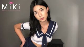 online clip 34 rough femdom Princess Miki - Blackmail: Hot Student Catches Pervy Teacher On Camera [1080P], 1080p on femdom porn-2