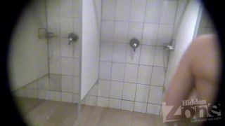 Long haired blonde girl after shower. hidden cam-7