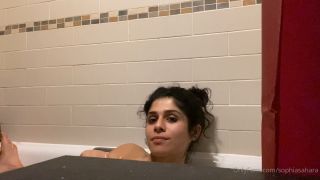free video 49 Mistress Sophia Sahara – You  wish  you  were  My  dirty  bath  water Foot | dirty talking | pov neck fetish porn-1