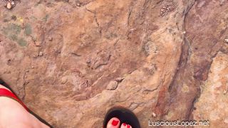 Luscious Lopez - Luscious Lopez flip flops POV-6