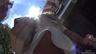 UP – Blonde PAWG Badness in White Dress1 voyeur -6