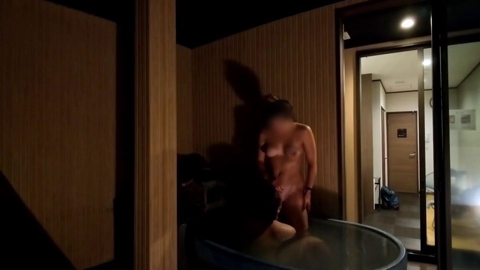 Amwf Blonde Love Couple - Having sex in on a Onsen in Japan - Kusatsu (AMWF)