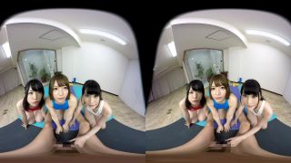 Mari Rika, Nonomiya Misato, Fujikawa Nao MIVR-025 【VR】 Lesson With Swimsuit Clothes SEX - Cowgirl-3